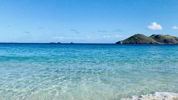 Beach nearby, beach towels