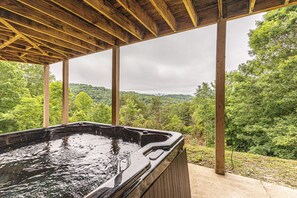 Baignoire à remous extérieure