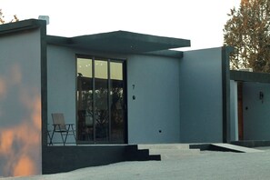 Fassade der Unterkunft