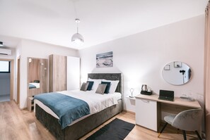 1 chambre, fer et planche Ă repasser, Wi-Fi, literie fournie