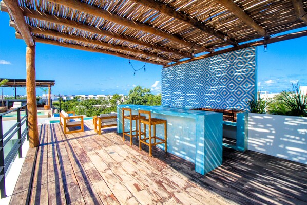 Enceinte de l’hébergement