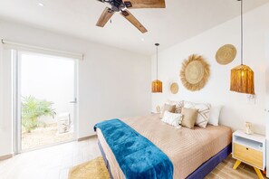 2 bedrooms, internet, bed sheets