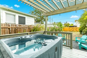 Idromassaggio all'aperto