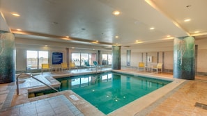 Indoor pool, outdoor pool
