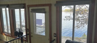 Waterfront 4 bedroom two full bath with arcade, kayaks and dock.