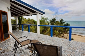 Terrace/patio - 3BR Family Beach House w/ Pool & Ocean Views (Caribbean Way)