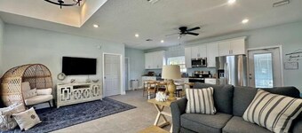 Modern Beach Cottage - Just Steps to the Ocean and Down Town Cocoa Beach
