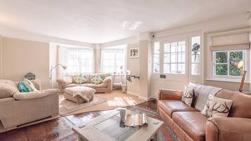 Televisión y chimenea