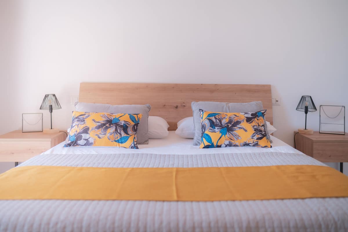 Double Room, Garden View | Premium bedding, memory-foam beds, minibar, desk