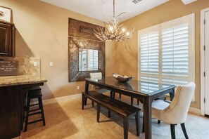 Dining - Pine Tree Chalet- Favorite Log Cabin! (Shaver Lake)