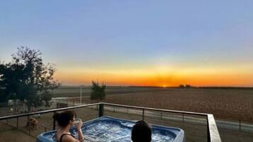 Idromassaggio all'aperto