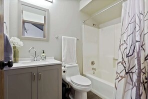 Shower, hair dryer