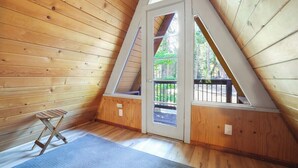 Interior - Bear Hugs A-Frame Cabin with Games, AC & BBQ Grill (Shaver Lake)