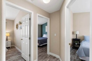 3 bedrooms, iron/ironing board, travel crib, WiFi