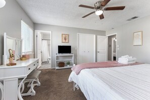 3 bedrooms, iron/ironing board, travel cot, WiFi