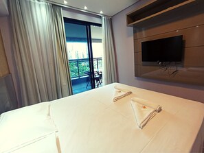 Apartamento conforto | Ferros/tábuas de passar roupa, Wi-Fi de cortesia