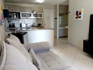 Superior Apartment, 1 Bedroom | Living area