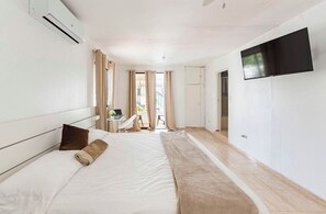 4 多间卧室、办公桌、熨斗/熨衣板、免费 WiFi