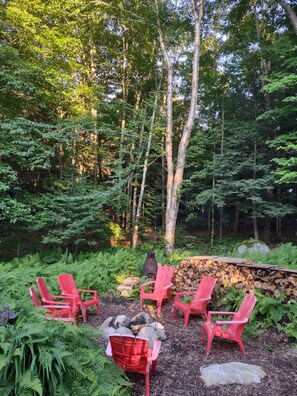 Property grounds - Upper Saranac Lake. Beach/dock/boat ramp. King bed, pets, paddle, hike, Olympic (Tupper Lake)
