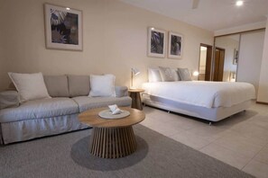 1 makuuhuone, silitysrauta/-lauta, Wi-Fi, vuodevaatteet