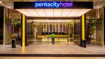 Free self parking, free valet parking