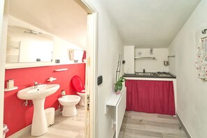 Shower, hair dryer