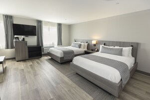 高档床上用品、羽绒被、加厚床垫、客房内保险箱