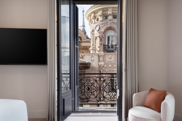 Chambre Premium, 1 très grand lit, non-fumeur, vue ville (Corner) | Vue sur la ville