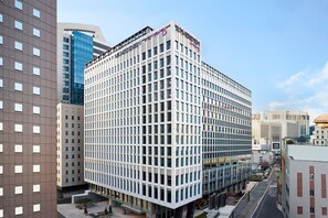 Loftsrom, 1 dobbeltseng, byutsikt | Byutsikt fra overnattingsstedet