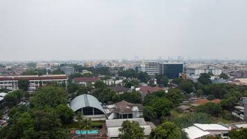 Pemandangan bandar dari hartanah