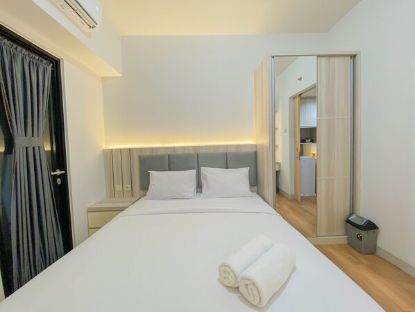 1 habitación, decoración personalizada y muebles diferentes 