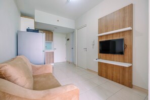 Appartement, 2 chambres | Coin séjour | Télévision