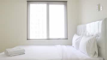 2 habitaciones, decoración personalizada y muebles diferentes