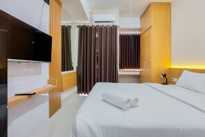 Studio | Didekorasi berbeda-beda dan dilengkapi dengan perabotan berbeda-beda