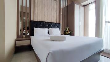 Departamento, 1 habitación | 1 habitación, decoración personalizada y muebles diferentes