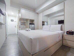 Decoración personalizada, muebles diferentes y wifi gratis 