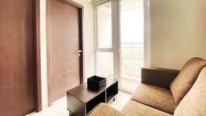 Apartemen, 2 kamar tidur | Area keluarga | TV