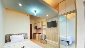 Unclassified image, 4 of 19, button - Comfy Studio Apartment at Harvard Jatinangor (Cileunyi)