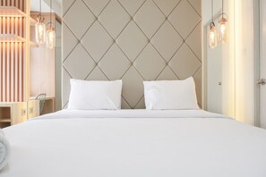 3 habitaciones, decoración personalizada y muebles diferentes 