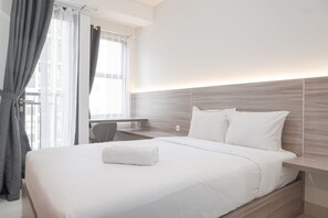 Studio, 1 Bedroom | 1 bedroom, individually decorated, individually furnished, free WiFi - Nice Studio At 11Th Floor Transpark Cibubur Apartment (Depok)