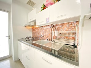 Private kitchen - Comfy And Modern 2Br Apartment At Parahyangan Residence (Bandung)