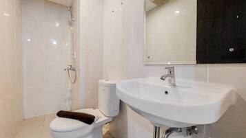 Apartemen, 2 kamar tidur | Kamar mandi | Shower, perlengkapan mandi gratis, dan handuk
