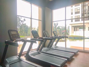 Gym - Nice Studio At 7Th Floor Transpark Cibubur Apartment (Depok)