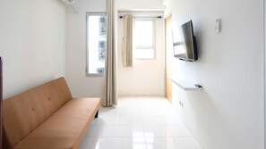 Lägenhet - 2 sovrum | Vardagsrum | Tv