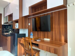 Studio | Individually decorated, individually furnished, free WiFi - Modern And Comfort Studio Room Apartment At Capitol Park Residence (Jakarta)