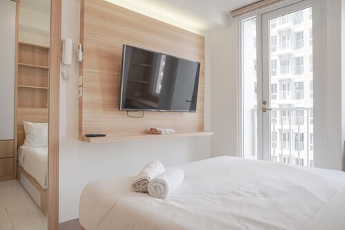 Fancy Designed Studio Room At Tokyo Riverside Pik 2 Apartment