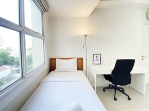 Lägenhet - 2 sovrum | 2 sovrum, individuell inredning, unika möbler och gratis wi-fi