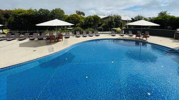 Indoor pool, a heated pool