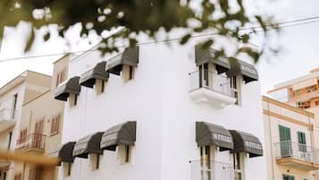 Fassade der Unterkunft