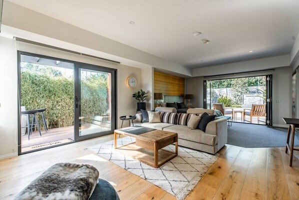 Open plan design.